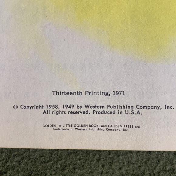 Vintage Little Golden Books from the 1970’s.  Approximately 6 3/4” x 8”. - Picture 3 of 12